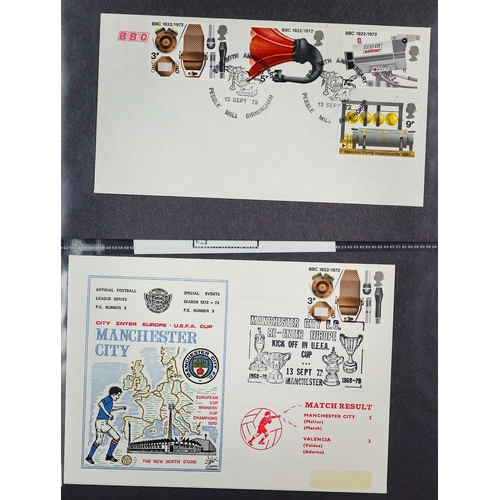 2553 - GB.FIRST DAY COVERS 1970 - 2022 SUPERIOR COMMEMORATIVE ISSUES COLLECTION. This very extensive collec... 