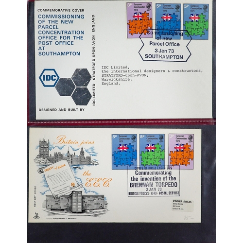 2553 - GB.FIRST DAY COVERS 1970 - 2022 SUPERIOR COMMEMORATIVE ISSUES COLLECTION. This very extensive collec... 