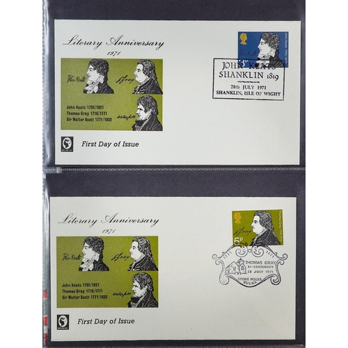 2553 - GB.FIRST DAY COVERS 1970 - 2022 SUPERIOR COMMEMORATIVE ISSUES COLLECTION. This very extensive collec... 