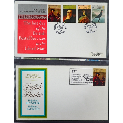 2553 - GB.FIRST DAY COVERS 1970 - 2022 SUPERIOR COMMEMORATIVE ISSUES COLLECTION. This very extensive collec... 