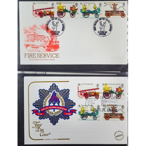 2553 - GB.FIRST DAY COVERS 1970 - 2022 SUPERIOR COMMEMORATIVE ISSUES COLLECTION. This very extensive collec... 