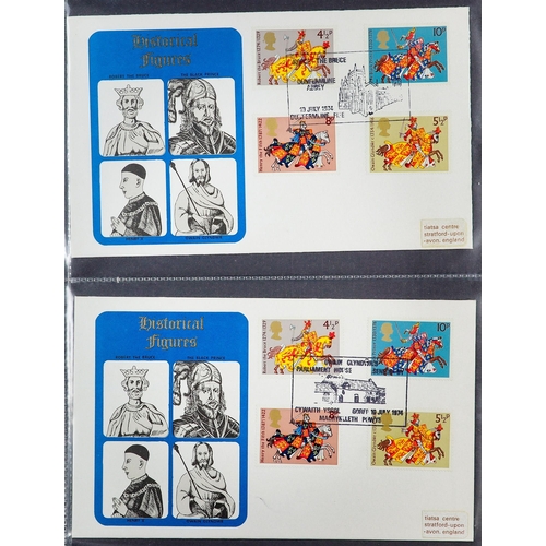 2553 - GB.FIRST DAY COVERS 1970 - 2022 SUPERIOR COMMEMORATIVE ISSUES COLLECTION. This very extensive collec... 