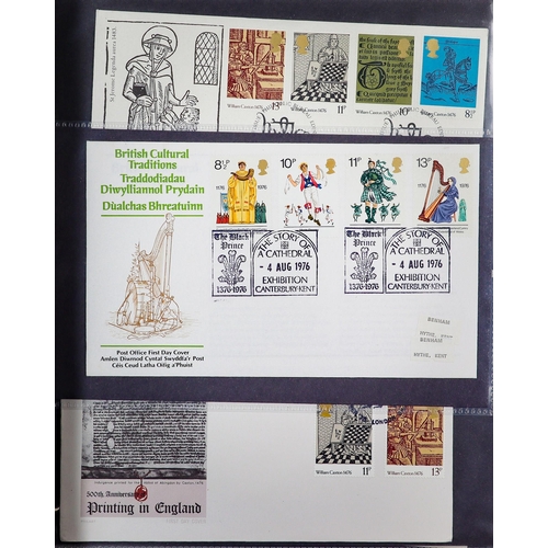 2553 - GB.FIRST DAY COVERS 1970 - 2022 SUPERIOR COMMEMORATIVE ISSUES COLLECTION. This very extensive collec... 