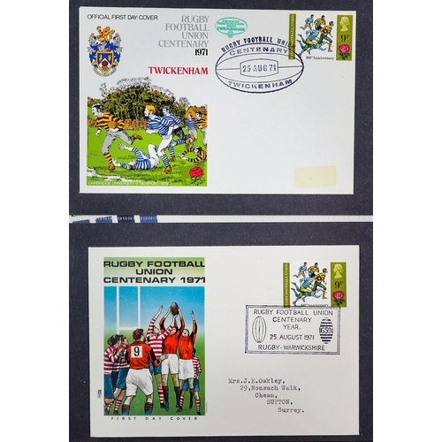 2553 - GB.FIRST DAY COVERS 1970 - 2022 SUPERIOR COMMEMORATIVE ISSUES COLLECTION. This very extensive collec... 