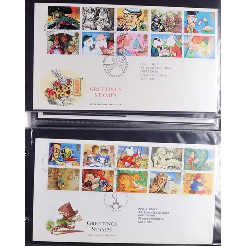 2559 - GB.FIRST DAY COVERS 1971-2019 COLLECTION of illustrated fdc's in eleven albums & box, all different,... 