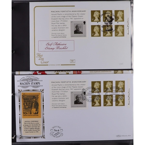 2561 - GB.FIRST DAY COVERS 1976 - 2015 MISCELLANEOUS COLLECTIONS in four binders with better. Comprising of... 