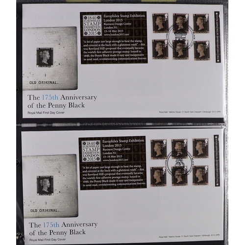 2561 - GB.FIRST DAY COVERS 1976 - 2015 MISCELLANEOUS COLLECTIONS in four binders with better. Comprising of... 