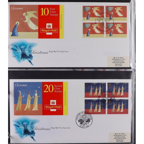 2561 - GB.FIRST DAY COVERS 1976 - 2015 MISCELLANEOUS COLLECTIONS in four binders with better. Comprising of... 