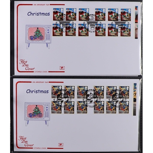 2561 - GB.FIRST DAY COVERS 1976 - 2015 MISCELLANEOUS COLLECTIONS in four binders with better. Comprising of... 