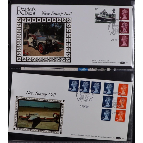 2561 - GB.FIRST DAY COVERS 1976 - 2015 MISCELLANEOUS COLLECTIONS in four binders with better. Comprising of... 