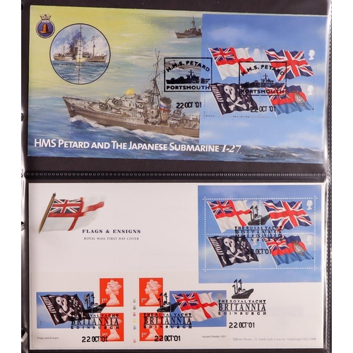 2562 - GB.FIRST DAY COVERS 1978 - 2022 SPECTACULAR MINIATURE SHEET COLLECTION in 29 binders. A rarely encou... 