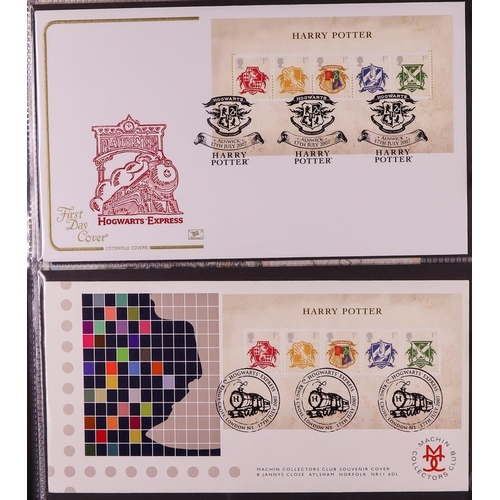 2562 - GB.FIRST DAY COVERS 1978 - 2022 SPECTACULAR MINIATURE SHEET COLLECTION in 29 binders. A rarely encou... 