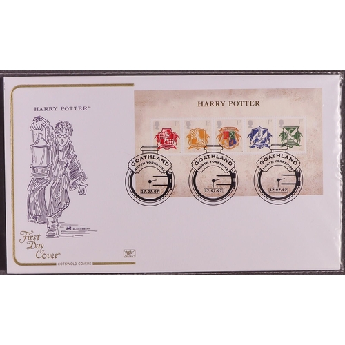 2562 - GB.FIRST DAY COVERS 1978 - 2022 SPECTACULAR MINIATURE SHEET COLLECTION in 29 binders. A rarely encou... 