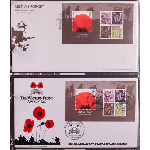 2562 - GB.FIRST DAY COVERS 1978 - 2022 SPECTACULAR MINIATURE SHEET COLLECTION in 29 binders. A rarely encou... 