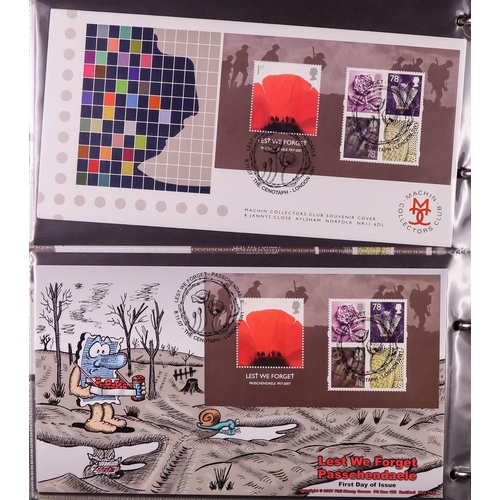 2562 - GB.FIRST DAY COVERS 1978 - 2022 SPECTACULAR MINIATURE SHEET COLLECTION in 29 binders. A rarely encou... 