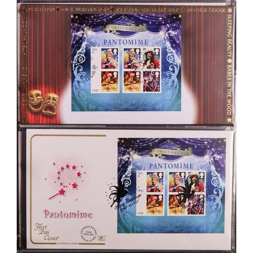 2562 - GB.FIRST DAY COVERS 1978 - 2022 SPECTACULAR MINIATURE SHEET COLLECTION in 29 binders. A rarely encou... 