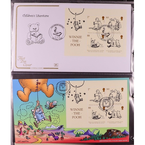 2562 - GB.FIRST DAY COVERS 1978 - 2022 SPECTACULAR MINIATURE SHEET COLLECTION in 29 binders. A rarely encou... 