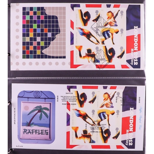 2562 - GB.FIRST DAY COVERS 1978 - 2022 SPECTACULAR MINIATURE SHEET COLLECTION in 29 binders. A rarely encou... 