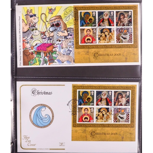 2562 - GB.FIRST DAY COVERS 1978 - 2022 SPECTACULAR MINIATURE SHEET COLLECTION in 29 binders. A rarely encou... 