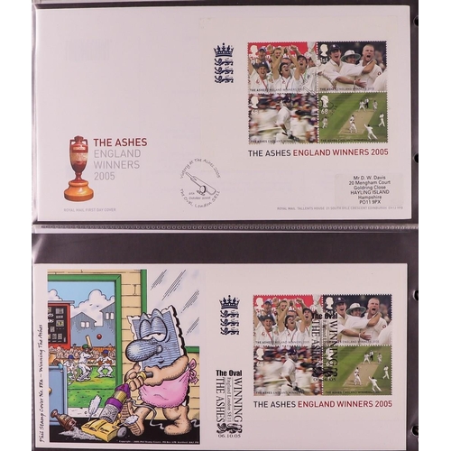 2562 - GB.FIRST DAY COVERS 1978 - 2022 SPECTACULAR MINIATURE SHEET COLLECTION in 29 binders. A rarely encou... 