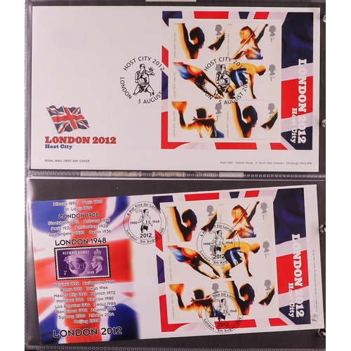 2562 - GB.FIRST DAY COVERS 1978 - 2022 SPECTACULAR MINIATURE SHEET COLLECTION in 29 binders. A rarely encou... 