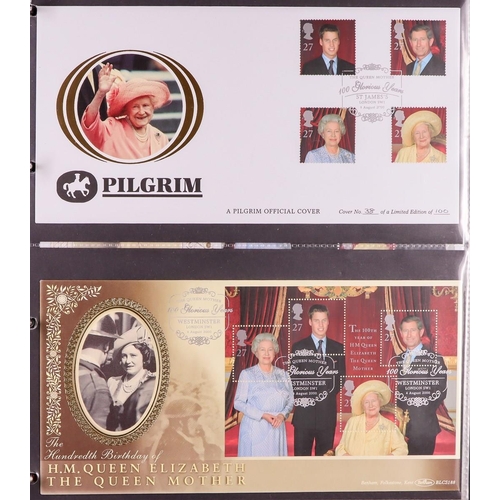 2562 - GB.FIRST DAY COVERS 1978 - 2022 SPECTACULAR MINIATURE SHEET COLLECTION in 29 binders. A rarely encou... 