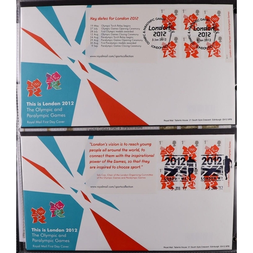 2563 - GB.FIRST DAY COVERS 1980 - 2013 STANDARD RETAIL BOOKLET COLLECTION. Housed in four binders. Mainly B... 