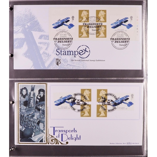 2565 - GB.FIRST DAY COVERS 1994 - 2017 SELF ADHESIVE AND LABEL BOOKLET COLLECTION. Housed in six binders. W... 