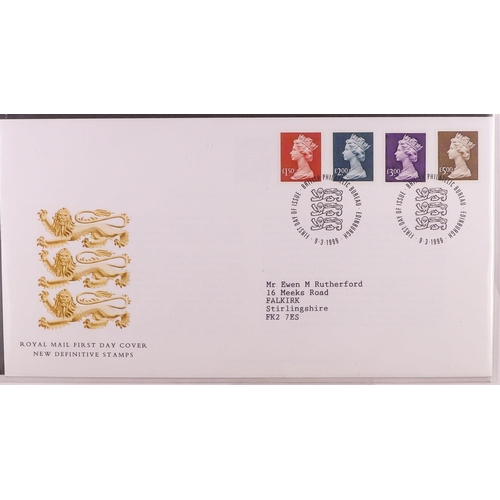 2578 - GB.FIRST DAY COVERS GIGANTIC ACCUMULATION IN 28 BOXES 1960's-2000's collector's estate of illustrate... 