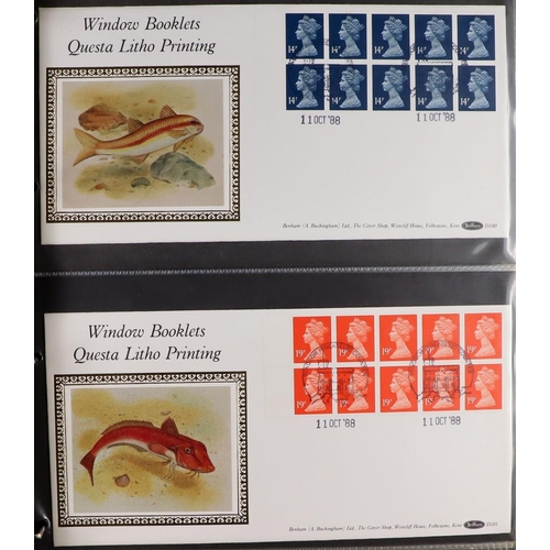 2578 - GB.FIRST DAY COVERS GIGANTIC ACCUMULATION IN 28 BOXES 1960's-2000's collector's estate of illustrate... 