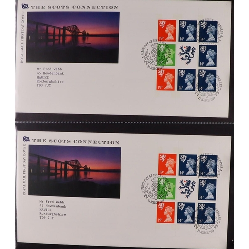 2578 - GB.FIRST DAY COVERS GIGANTIC ACCUMULATION IN 28 BOXES 1960's-2000's collector's estate of illustrate... 