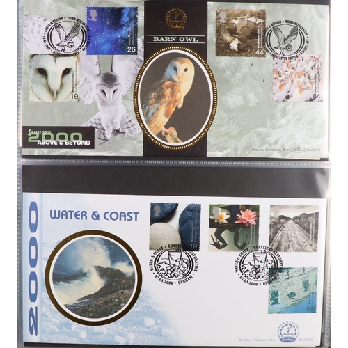 2578 - GB.FIRST DAY COVERS GIGANTIC ACCUMULATION IN 28 BOXES 1960's-2000's collector's estate of illustrate... 