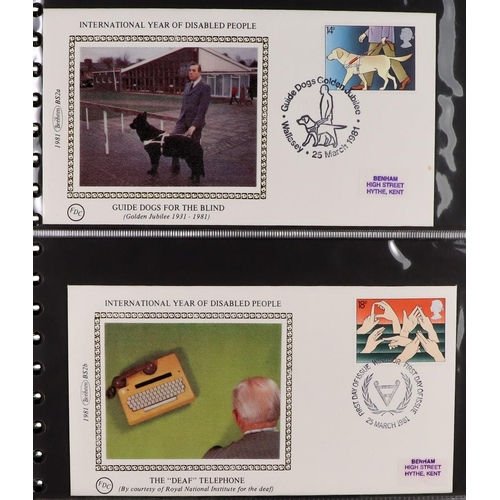 2578 - GB.FIRST DAY COVERS GIGANTIC ACCUMULATION IN 28 BOXES 1960's-2000's collector's estate of illustrate... 