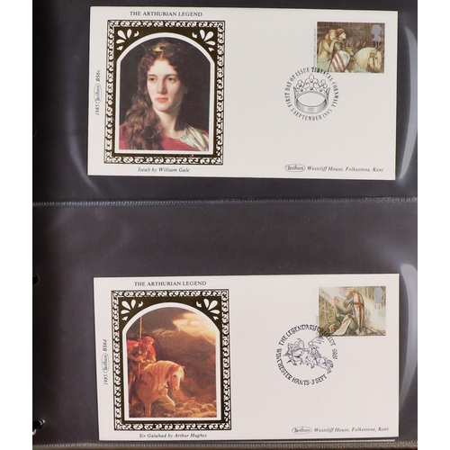 2578 - GB.FIRST DAY COVERS GIGANTIC ACCUMULATION IN 28 BOXES 1960's-2000's collector's estate of illustrate... 