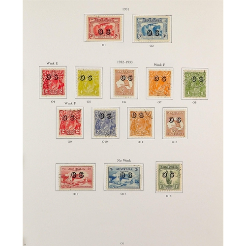 319 - AUSTRALIA 1913 - 2013 FINE USED COLLECTION. An impressive collection largely complete with specializ... 