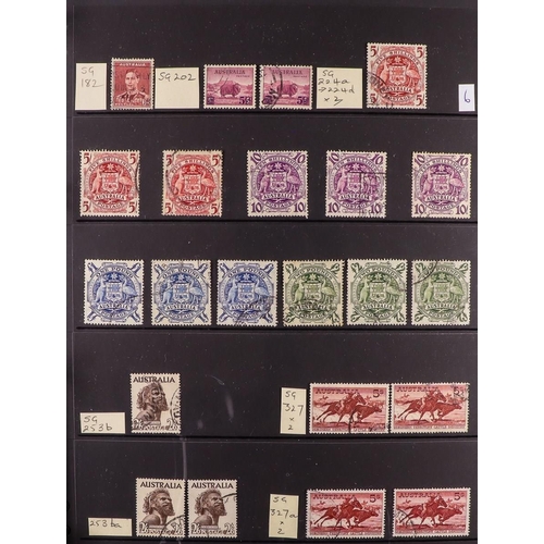 333 - AUSTRALIA 1927 - 1966 MINT COMMEMORATIVES SPECIALIZED COLLECTION. An impressive collection of mint (... 