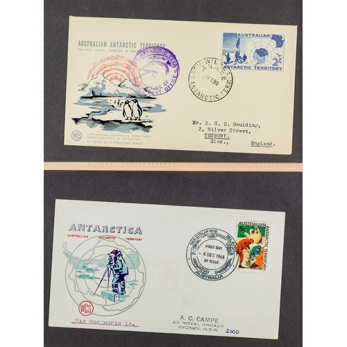 348 - AUSTRALIA COVERS COLLECTION in 12 albums & loose, includes mostly 1960's to 2010's fdc's, postal sta... 