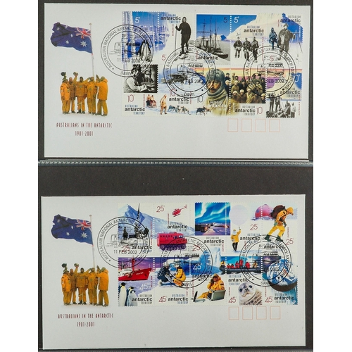 348 - AUSTRALIA COVERS COLLECTION in 12 albums & loose, includes mostly 1960's to 2010's fdc's, postal sta... 