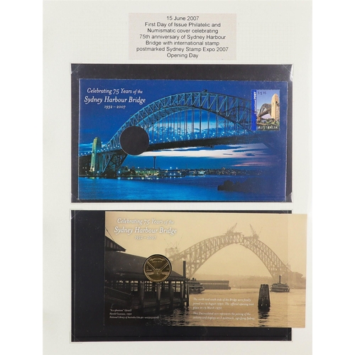 348 - AUSTRALIA COVERS COLLECTION in 12 albums & loose, includes mostly 1960's to 2010's fdc's, postal sta... 