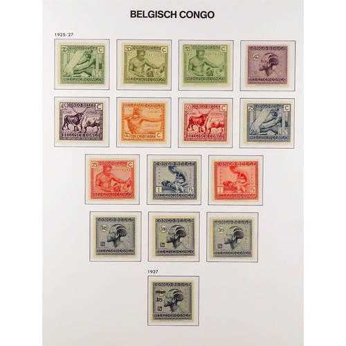 433 - BELGIAN COLONIES BELGIAN CONGO 1909 - 1960 COLLECTION of mint / never hinged mint stamps, near- comp... 