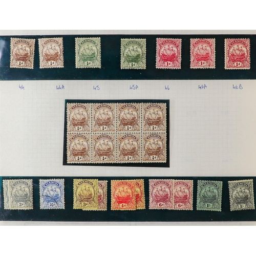 439 - BERMUDA 1865-1976 COLLECTION in album, mint & used, includes 1906-10 set mint, 1921 Tercentenary set... 