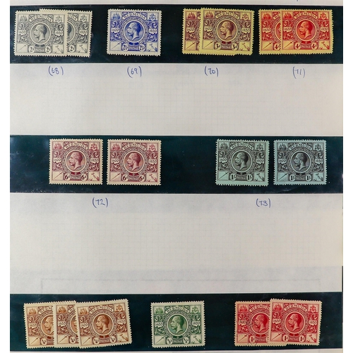 439 - BERMUDA 1865-1976 COLLECTION in album, mint & used, includes 1906-10 set mint, 1921 Tercentenary set... 