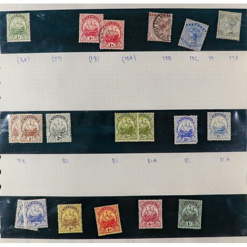 439 - BERMUDA 1865-1976 COLLECTION in album, mint & used, includes 1906-10 set mint, 1921 Tercentenary set... 