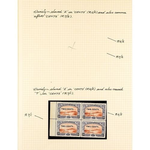 490 - BR. GUIANA 1898 - 1899 MINT COLLECTION annotated on album pages, note 1898 Jubilee set, plus 1c and ... 