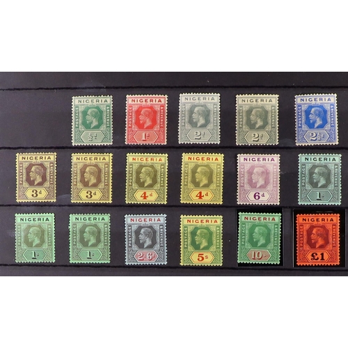 53 - COMMONWEALTH MINT COLLECTION. A beautiful collection in 9 large stock albums, stamps and sets from t... 