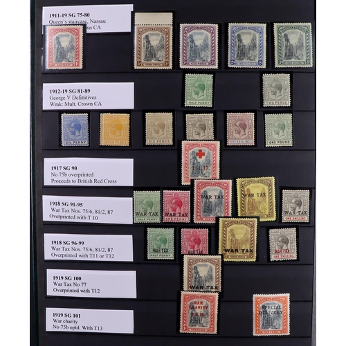 53 - COMMONWEALTH MINT COLLECTION. A beautiful collection in 9 large stock albums, stamps and sets from t... 