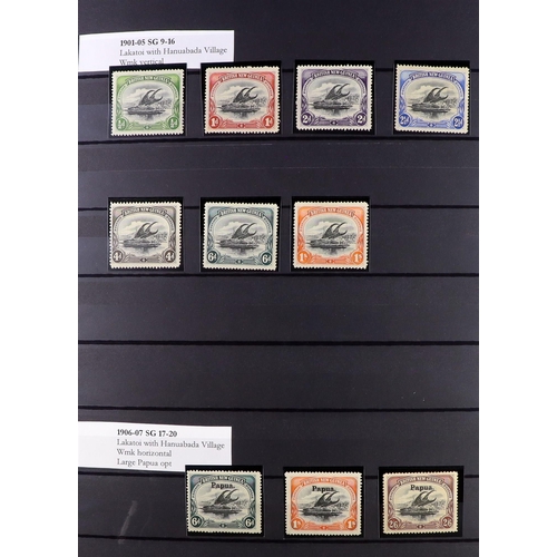 53 - COMMONWEALTH MINT COLLECTION. A beautiful collection in 9 large stock albums, stamps and sets from t... 