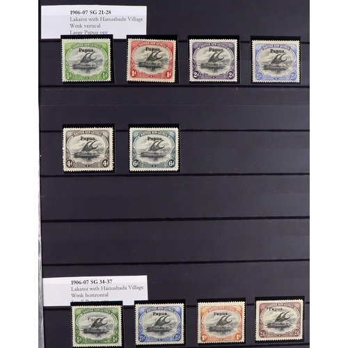 53 - COMMONWEALTH MINT COLLECTION. A beautiful collection in 9 large stock albums, stamps and sets from t... 