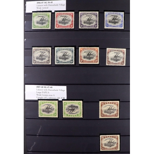 53 - COMMONWEALTH MINT COLLECTION. A beautiful collection in 9 large stock albums, stamps and sets from t... 