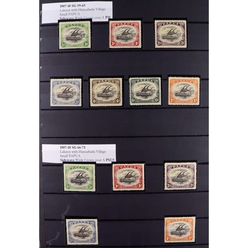 53 - COMMONWEALTH MINT COLLECTION. A beautiful collection in 9 large stock albums, stamps and sets from t... 